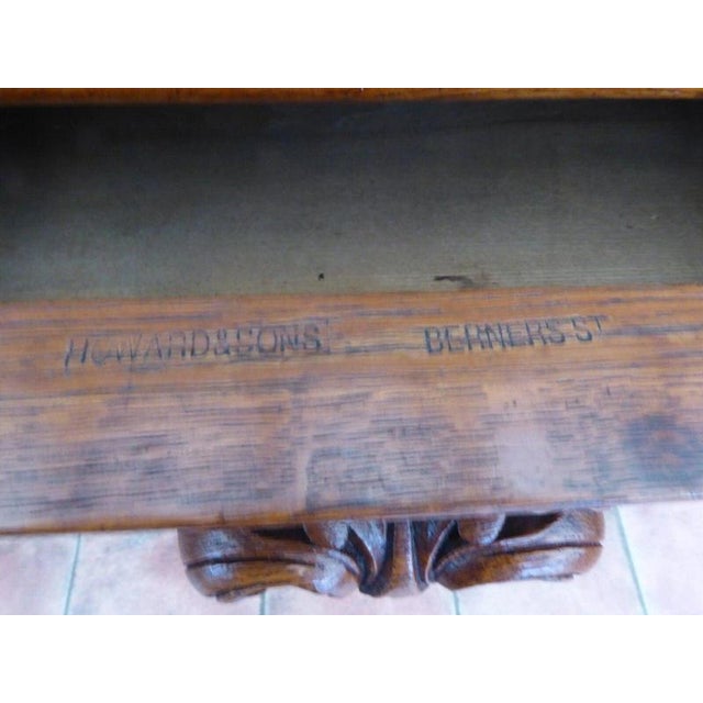Antique 19th Century Hall Console Table from Howard & Sons, 1880 For Sale - Image 18 of 18