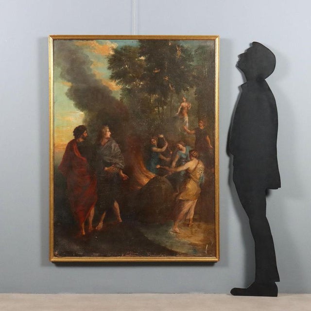 Oil on canvas. The scene depicts an episode from the 17th-century novel 'Les Aventures de Télémaque' (The Adventures of...
