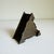 Early 1900s Hammered Bronze Triangle Box For Sale - Image 9 of 9