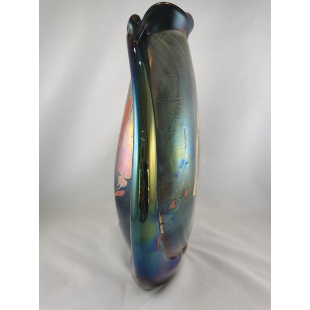 Pied Cordon Vase by Robert Pierini, 1990s For Sale - Image 11 of 17