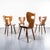 1960s French Baumann Letterbox Dining Chair, 1960s For Sale - Image 5 of 11