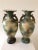 Vintage Morimura Nippon Vases. Excellent Condition. 13” tall. Painted in Moriage manner. Bears a gold signature at bottom.