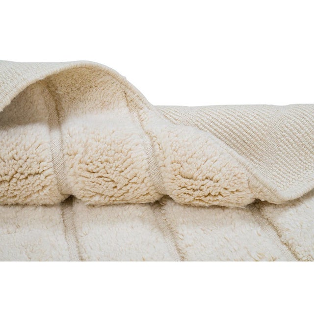 Hand-Knotted Wool Rug by Azele Studio For Sale - Image 4 of 12