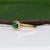 Metal 1.8Ct Tsavorite Garnet Ring With Earth-Mined Diamond Accents: Solid 14k Gold, Size 6.75 For Sale - Image 7 of 10