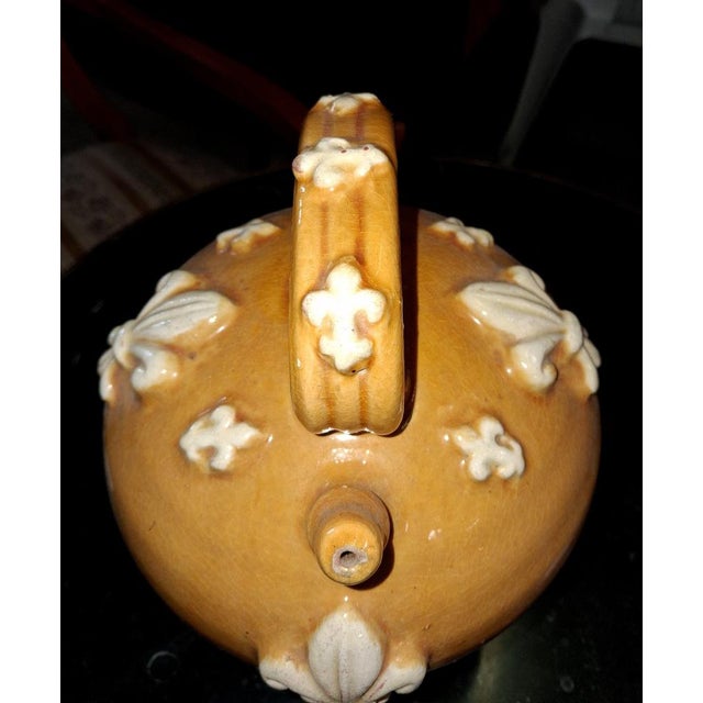 Glazed Terracotta Water Jug ​, 1800s For Sale - Image 4 of 9