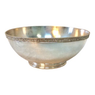 20th Century R Wallace Hotel Silver Silverplate Southern Hotel Baltimore Serving Bowl For Sale