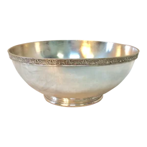 20th Century R Wallace Hotel Silver Silverplate Southern Hotel Baltimore Serving Bowl