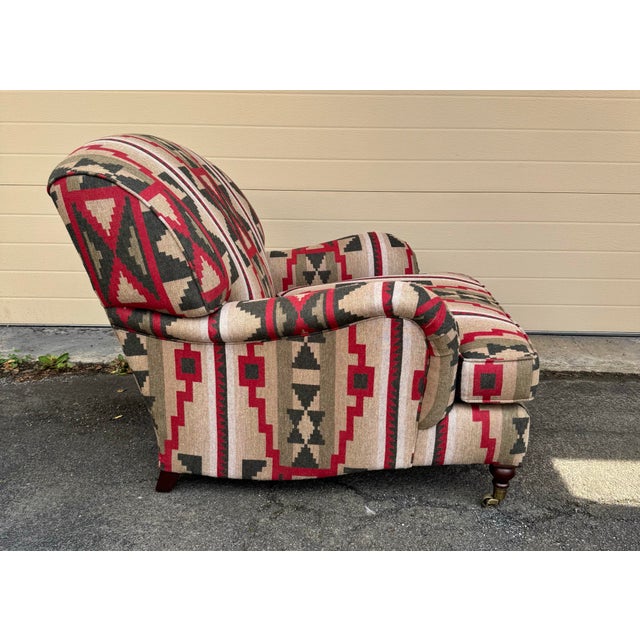 Ralph Lauren Wyland Chair and Ottoman For Sale In New York - Image 6 of 12