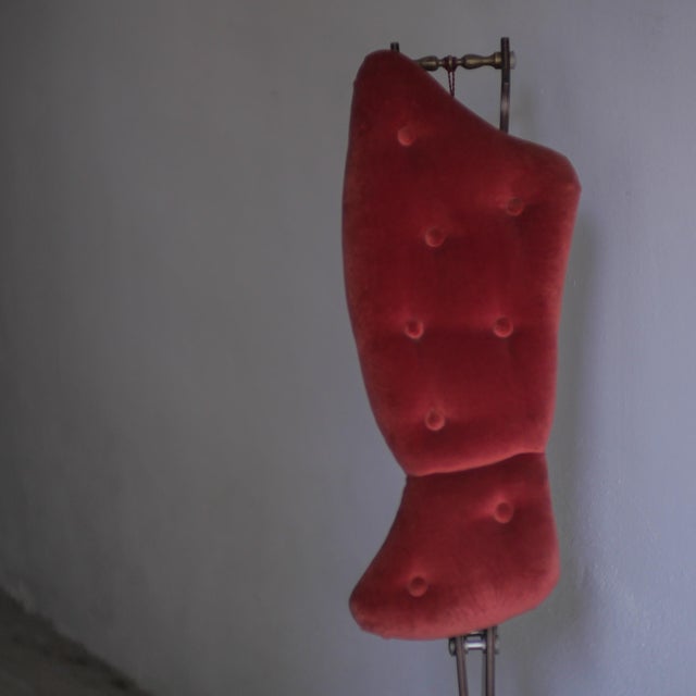 Red Italian Chair by Toni Cordero, 1991 For Sale - Image 8 of 18