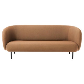 Caper Three Seater in Sprinkles Latte by Warm Nordic For Sale