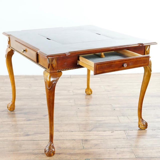 Alexander Julian Queen Anne Game Table Chairish