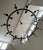 Industrial Restoration Hardware Grand Black Iron Chandelier For Sale - Image 3 of 4