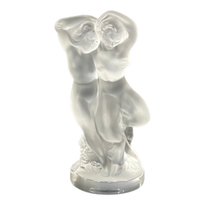 Lalique France Crystal Figurine Two Lovers