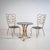 Gio Ponti Pair of Metal Side Chairs by Gio Ponti for Casa E Giardino, Italy, 1950s For Sale - Image 4 of 11
