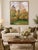 Camille Pissarro Vintage French Impressionist Art Print – Golden Autumn Trees by Pissarro, 24" X 32" For Sale - Image 4 of 9