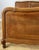 Vintage French Louis XVI Oak Double Bed Frame with Carved Headboard For Sale - Image 6 of 11