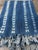 Vintage African Indigo Denim Shibori Mudcloth 56” L X 43” W Textile | No. 170 For Sale - Image 4 of 6