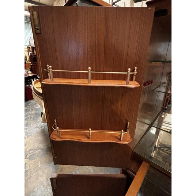Cocktail Cabinet in Burr Walnut For Sale - Image 14 of 18