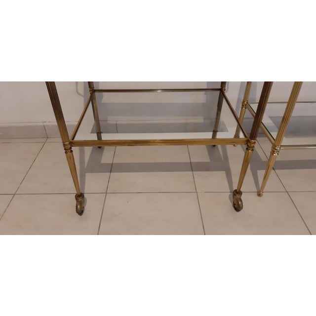 Tables from Maison Lancel, 1970, Set of 2 For Sale - Image 3 of 15