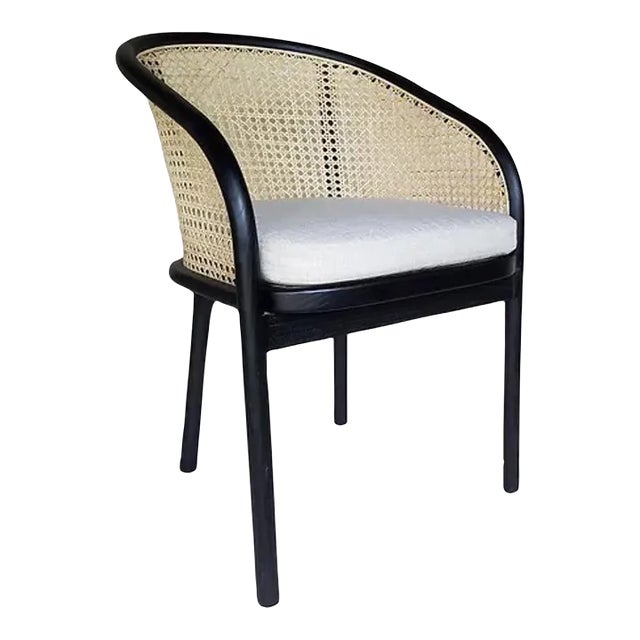 Camille Dining Chair Black For Sale