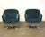 Nicos Zographos Nico Zographos Swivel Lounge Chairs - a Pair For Sale - Image 4 of 12