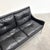 Black Mid-Century Bauhaus Style Leather 3-Seater Sofa by Roland Rainer, 1960s For Sale - Image 8 of 15