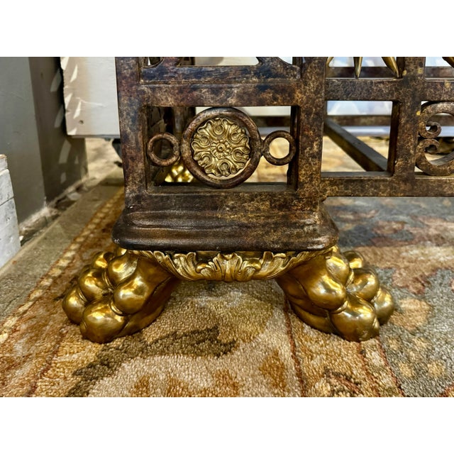 Metal Maitland Smith Console For Sale - Image 7 of 8