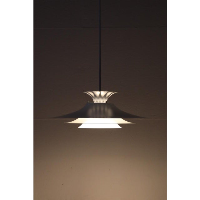 Danish Modern Multilayer Pendant Lamp by Form-Light, 1970s For Sale - Image 11 of 13