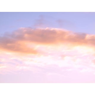 Contemporary Abstract Clouds/Sunset Photographic Color Print For Sale
