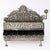 Baroque 19th Century Hand-Worked Repoussé Sterling Oil Lamp Footed Menorah For Sale - Image 17 of 18