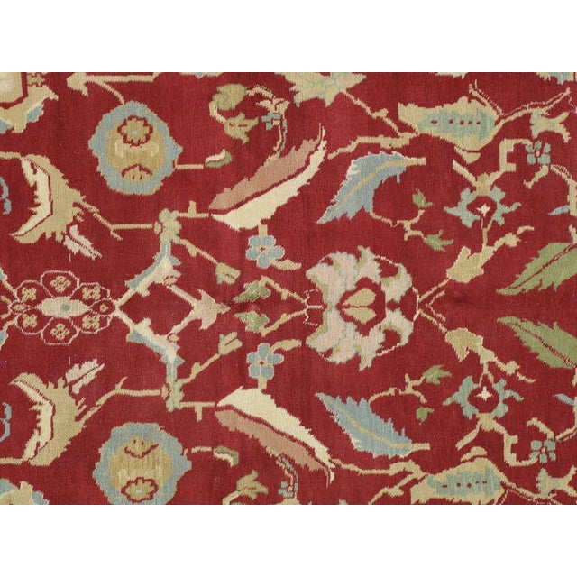 Vintage Indian Agra Carpet For Sale - Image 13 of 18