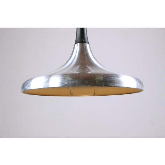 Large German Pendant Light in Chrome Metal by Erco, 1960 For Sale - Image 15 of 18