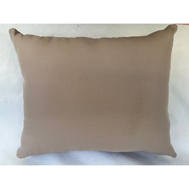 Late 19th Century A Pillow With 19th Century Aubusson Tapestry For Sale - Image 5 of 5