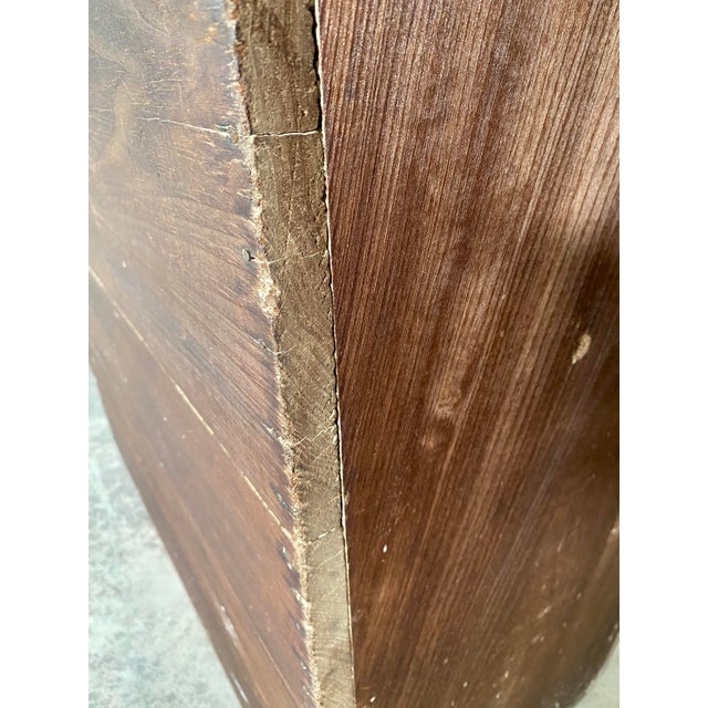 19th C Primitive Weathered Grain Bin / Console Table For Sale - Image 11 of 17
