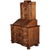 Baroque Antique 18th Century Baroque Tabernacle Secretary in Oak with Walnut Veneer, 1730s For Sale - Image 3 of 18
