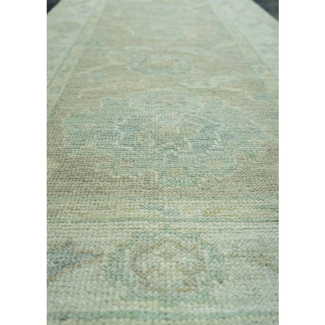 Turkish Oushak Rug 2'7" x 8'5" #19463 Explore a curated collection of hallway runners, wool rugs, and handmade...