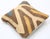 A one-of-a-kind handwoven Afghan wool kilim accent pillow featuring bold branching chevron. Cut and sewn by hand from a...