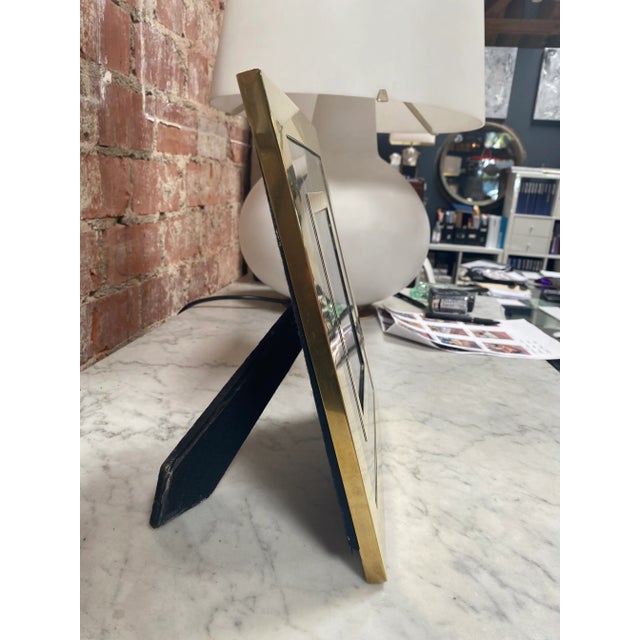 Gold 1970s Vintage Liwan's Italian Picture Frame For Sale - Image 8 of 9