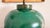 Monumental Chinese Emerald Green Porcelain Vase Table Lamp For Sale - Image 4 of 11