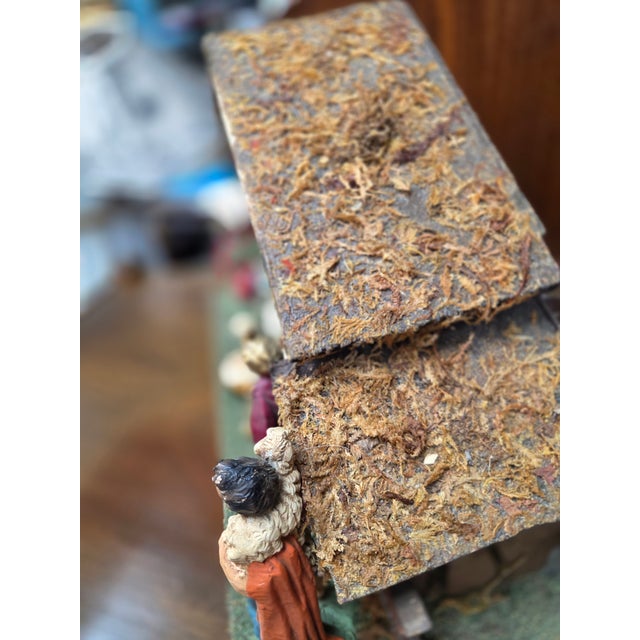 Italian Christmas Nativity Creche Set For Sale - Image 11 of 14
