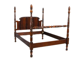 Niagara Furniture King Size Mahogany Poster Bedframe