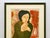 This Irving Amen rare vintage 1965 Mid Century Modern " Summer " limited edition custom framed hand signed original fine...