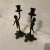 Early 20th Century Austrian Bronze Cherub Candlesticks - A Pair For Sale - Image 5 of 7