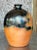 Vintage Boho Suggar Fired Pottery Urn For Sale - Image 4 of 6