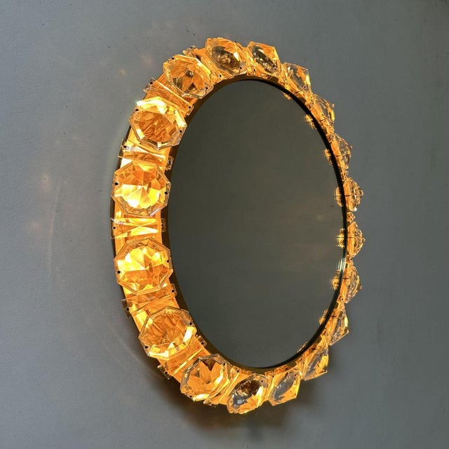 Illuminated Mirror Model No. 3648 by E. Bakalowits & Söhne, Austria, 1950s For Sale - Image 9 of 18