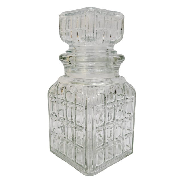 Metal Antique English Silver Plated & Cut Glass Pickle Jars Pair in Original Caddy With Fork For Sale - Image 7 of 11