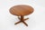 Vintage Danish Round Extendable Dining Table in Teak from Langeskov Möbelfabrik, 1960s For Sale - Image 9 of 9