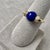 Created in 18 karat yellow gold Lapis lazuli 3.50 carats approx. Diamonds 0.15 carat approx. Ring size US 7, can be made...