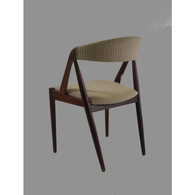 Mid-Century Teak Dining Chairs by Kai Kristiansen, Restored with Customizable Reupholstery, 1960s, Set of 12 For Sale - Image 6 of 11