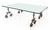 Spanish Spanish Colonial Revival Hand-Forged Wrought Iron Coffee Table With Glass Top, Circa 1930 For Sale - Image 3 of 11